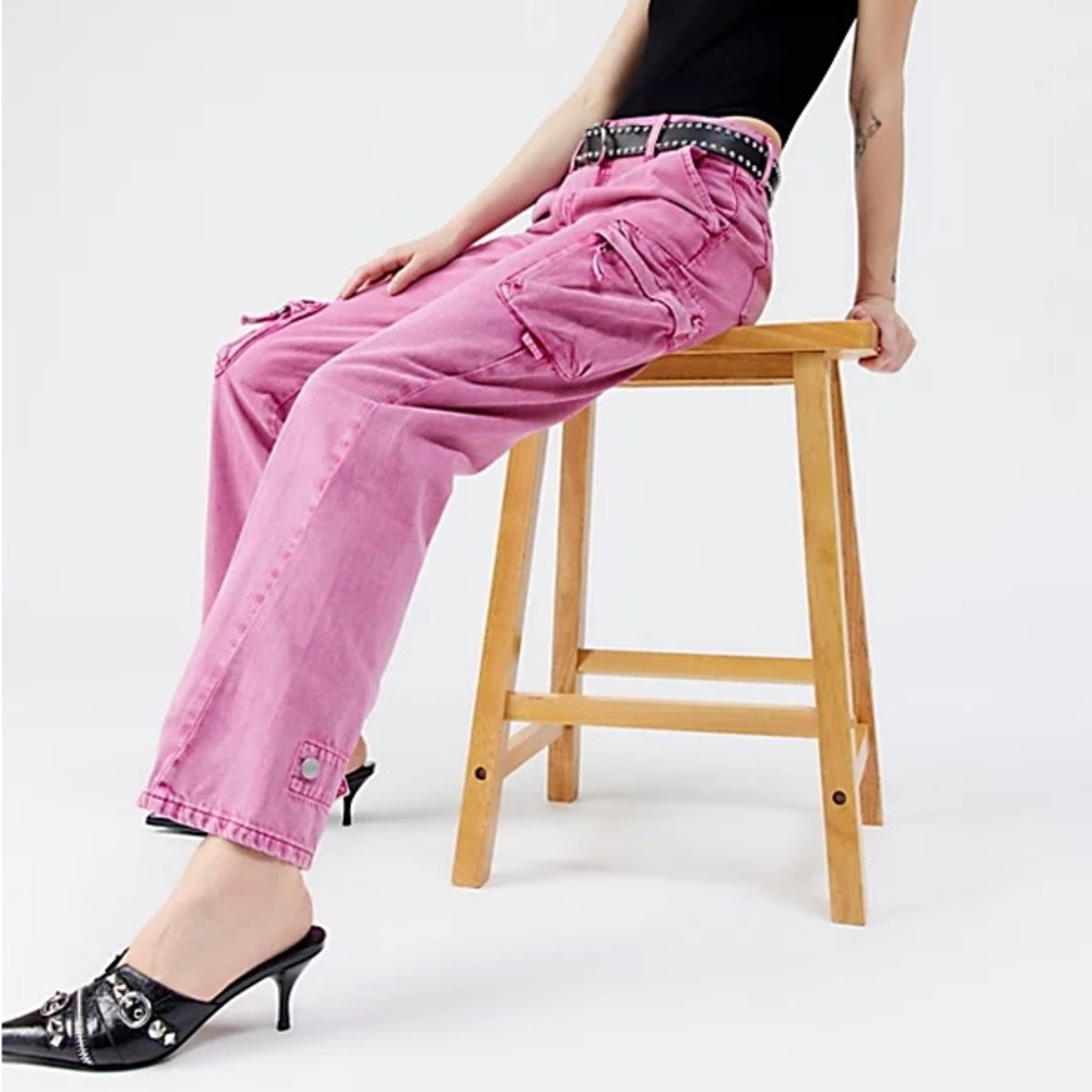 Pistola Pink Straight Leg Women Jeans - 27